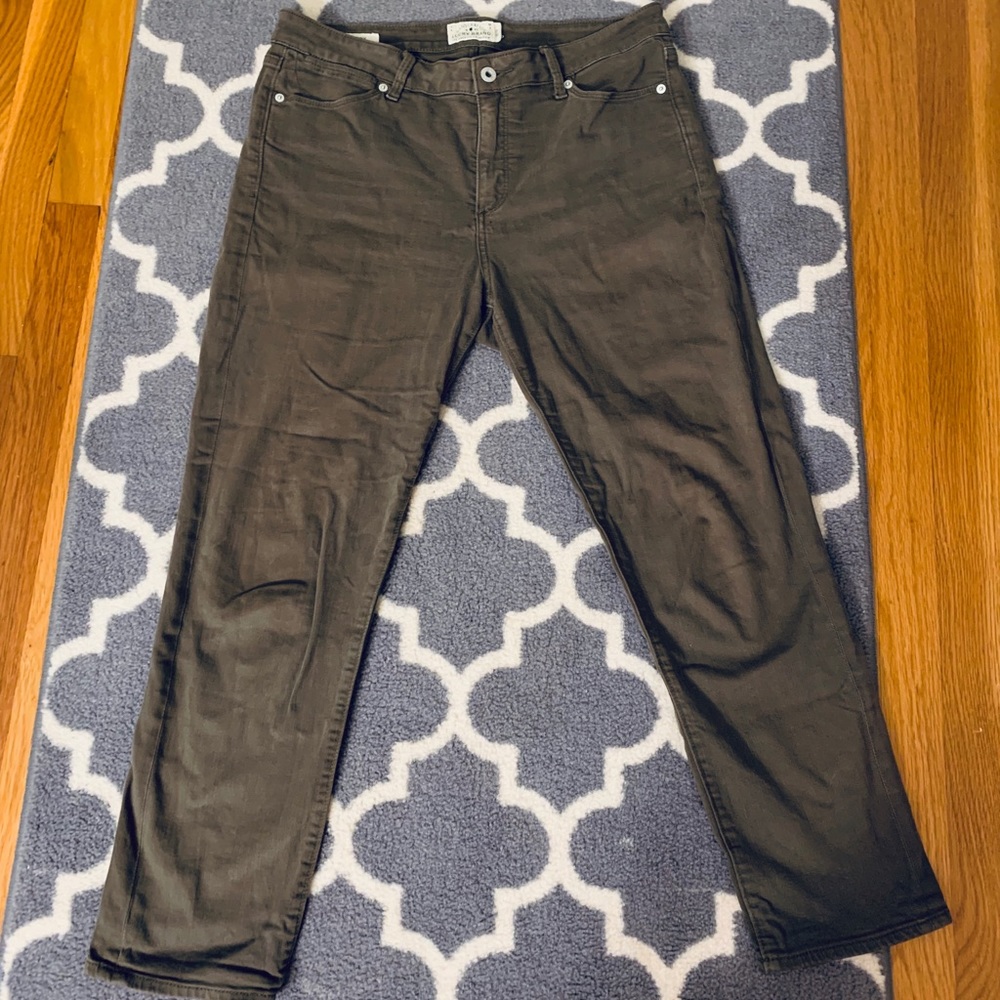 Olive Green Lucky Brand Jeans